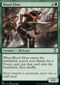 Wood Elves - Streets of New capenna Commander Decks