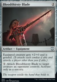 Bloodthirsty Blade - Streets of New capenna Commander Decks
