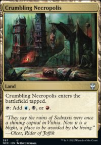 Crumbling Necropolis - Streets of New capenna Commander Decks