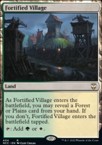 Fortified Village - Streets of New capenna Commander Decks