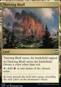Thriving Bluff - Streets of New capenna Commander Decks