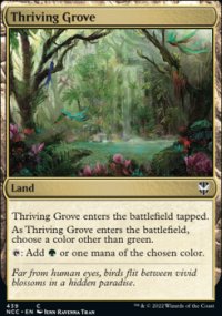 Thriving Grove - Streets of New capenna Commander Decks