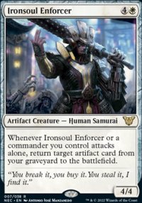 Ironsoul Enforcer - Kamigawa Neon Dynasty Commander Decks