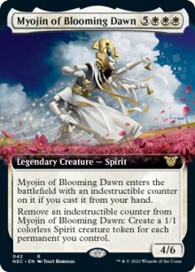 Myojin of Blooming Dawn - Kamigawa Neon Dynasty Commander Decks