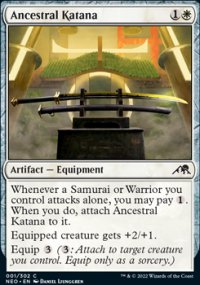 Ancestral Katana - Kamigawa: Neon Dynasty