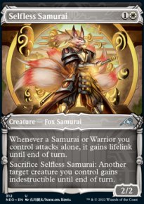 Selfless Samurai - Kamigawa: Neon Dynasty