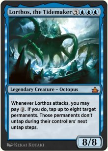 Lorthos, the Tidemaker - Through the Omenpaths - Bonus sheet