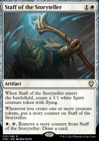 Staff of the Storyteller 1 - Phyrexia: All Will Be One Commander Decks
