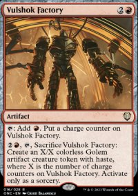 Vulshok Factory 1 - Phyrexia: All Will Be One Commander Decks