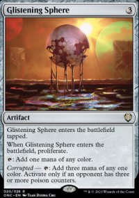 Glistening Sphere - Phyrexia: All Will Be One Commander Decks