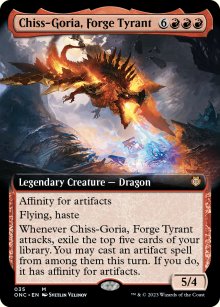 Chiss-Goria, Forge Tyrant 2 - Phyrexia: All Will Be One Commander Decks