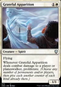 Grateful Apparition - Phyrexia: All Will Be One Commander Decks