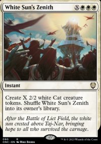 White Sun's Zenith - Phyrexia: All Will Be One Commander Decks