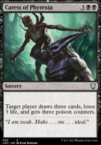 Caress of Phyrexia - Phyrexia: All Will Be One Commander Decks