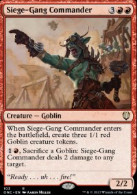 Siege-Gang Commander - Phyrexia: All Will Be One Commander Decks