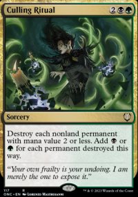Culling Ritual - Phyrexia: All Will Be One Commander Decks