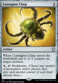Contagion Clasp - Phyrexia: All Will Be One Commander Decks