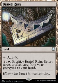 Buried Ruin - Phyrexia: All Will Be One Commander Decks