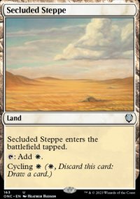 Secluded Steppe - Phyrexia: All Will Be One Commander Decks