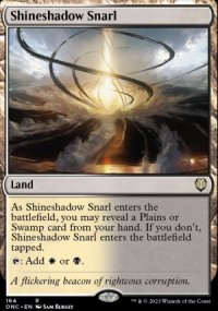 Shineshadow Snarl - Phyrexia: All Will Be One Commander Decks