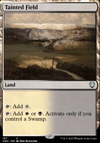 Tainted Field - Phyrexia: All Will Be One Commander Decks