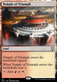 Temple of Triumph - Phyrexia: All Will Be One Commander Decks