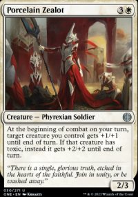 Porcelain Zealot - Phyrexia: All Will Be One