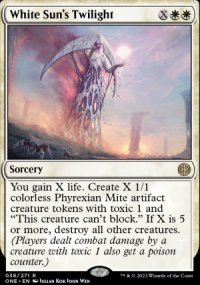 White Sun's Twilight - Phyrexia: All Will Be One