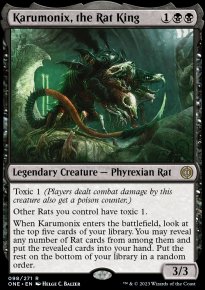 Karumonix, the Rat King 1 - Phyrexia: All Will Be One