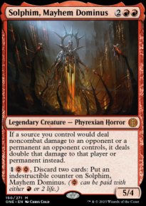Solphim, Mayhem Dominus 1 - Phyrexia: All Will Be One