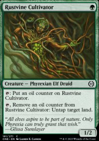 Rustvine Cultivator 1 - Phyrexia: All Will Be One
