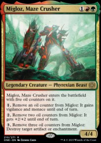 Migloz, Maze Crusher 1 - Phyrexia: All Will Be One