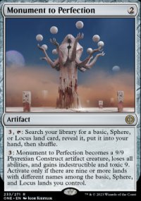 Monument to Perfection 1 - Phyrexia: All Will Be One