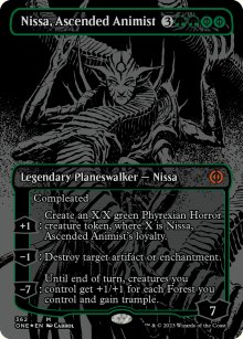 Nissa, Ascended Animist 4 - Phyrexia: All Will Be One