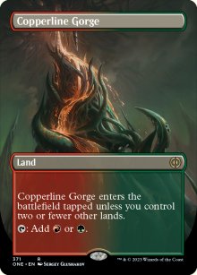 Copperline Gorge - Phyrexia: All Will Be One