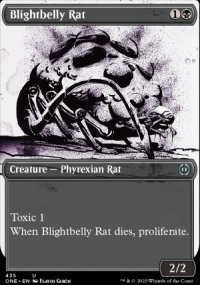 Blightbelly Rat 3 - Phyrexia: All Will Be One