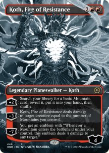 Koth, Fire of Resistance 3 - Phyrexia: All Will Be One