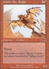 Goblin Sky Raider - Onslaught