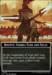 Bounty: Gorra Tash and Silas - Outlaws of Thunder Junction Commander Decks