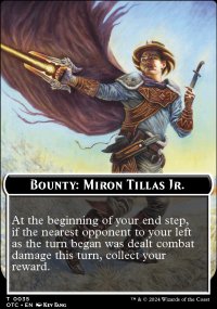 Bounty: Miron Tillas Jr. - Outlaws of Thunder Junction Commander Decks