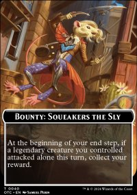 Bounty: Squeakers the Sly  - Outlaws of Thunder Junction Commander Decks