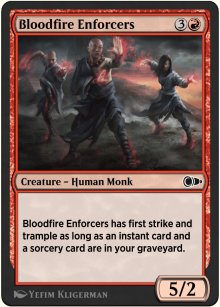 Bloodfire Enforcers - Pioneer Masters