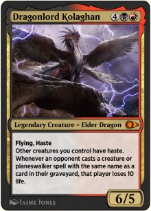 Dragonlord Kolaghan - Pioneer Masters