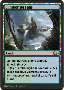 Lumbering Falls - Pioneer Masters