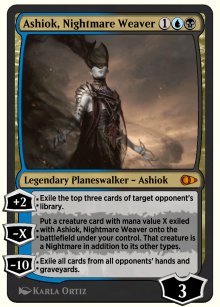 Ashiok, Nightmare Weaver - Pioneer Masters