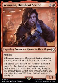 Veronica, Dissident Scribe 1 - Fallout