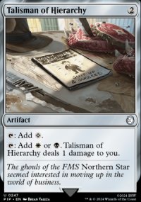 Talisman of Hierarchy 1 - Fallout