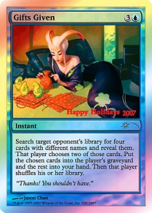 Gifts Given - Misc. Promos