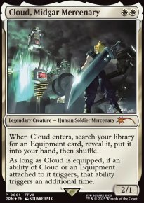 Cloud, Midgar Mercenary - Misc. Promos