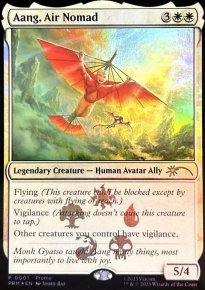 Aang, Air Nomad - Misc. Promos